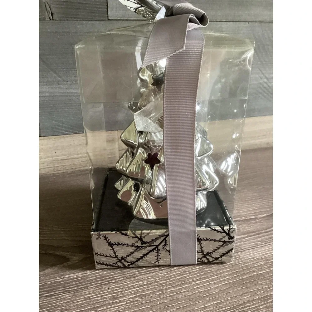 Silver Fragranced Christmas Tree Ornament From Evergreen & Silver Birch Collec